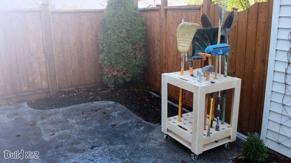 Make A Rolling Garden Tool Storage Cart BuildXYZ   After E1476077522900 